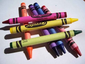 Crayons by Trisha Shears